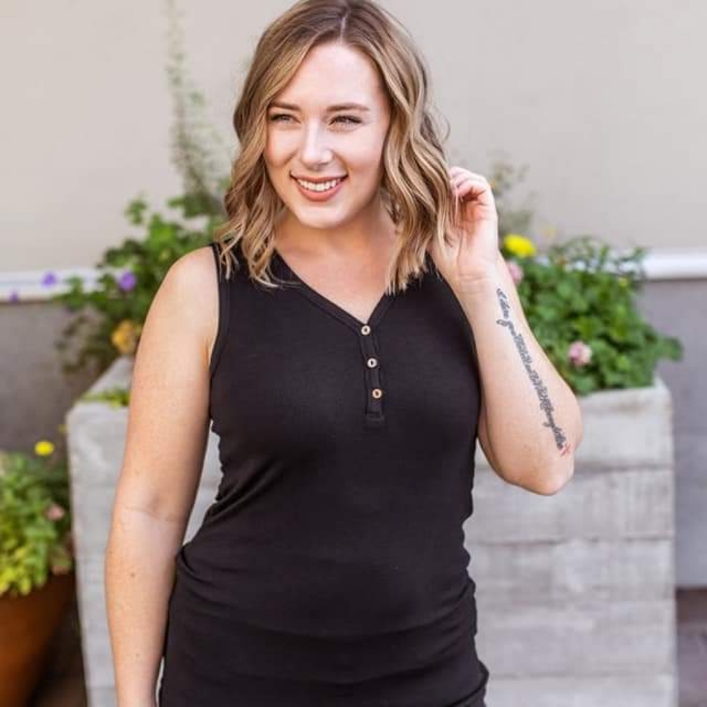 Black Tank Top- CLEARANCE SALE